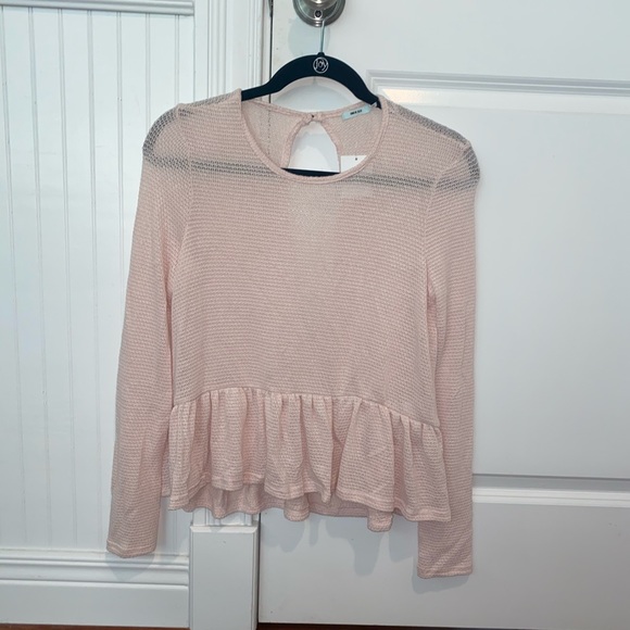 UO: Long Sleeve Rose Sweater - Picture 2 of 5